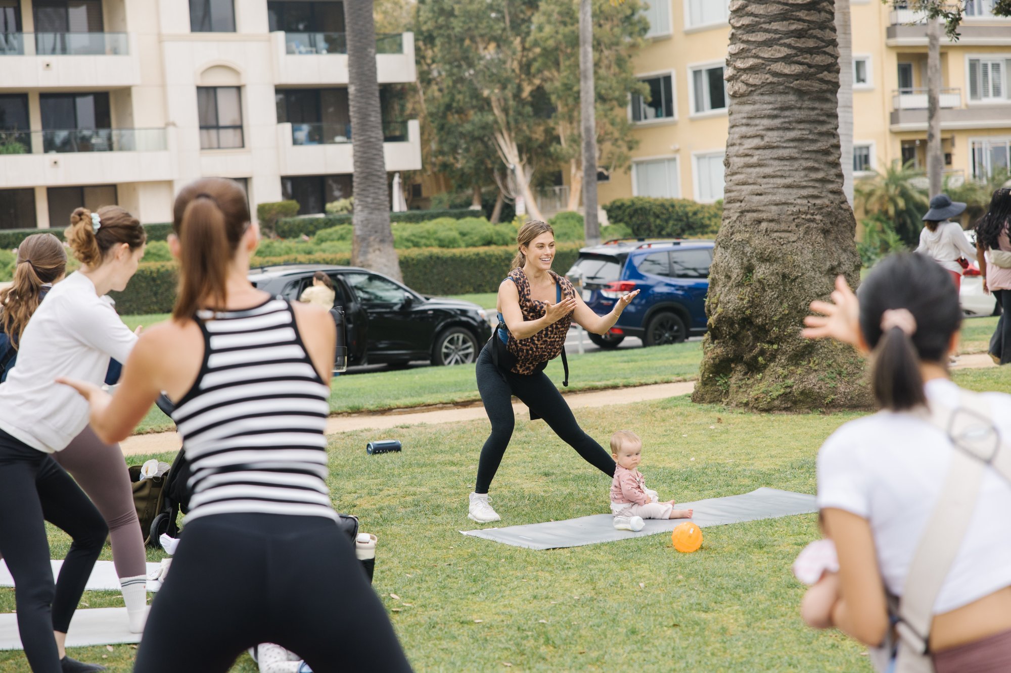 Mom Walk + Pilates at Palisades Park - Rachel Carson Wall, Palisades Park Rose Garden, Ocean Ave, Santa Monica, CA 90402