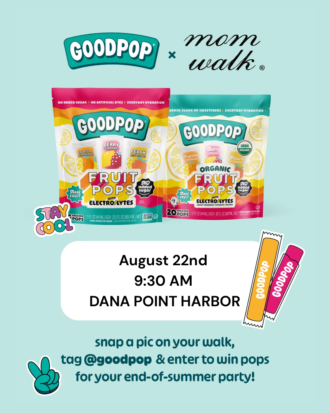 Good Pop x Dana Point Harbor Walk at Dana Point Harbor