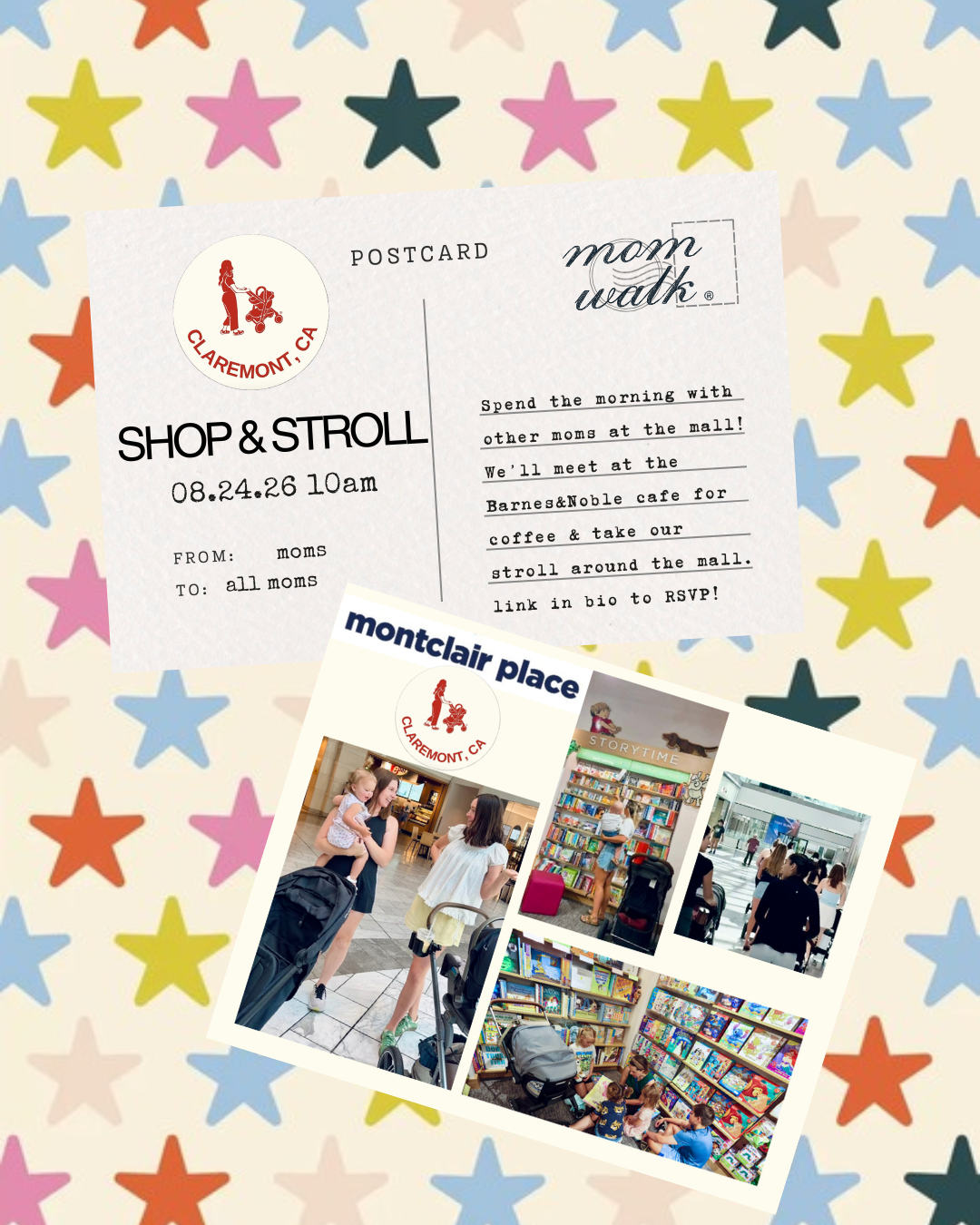Shop & Stroll at Montclair Place at Barnes and Noble Montclair Place