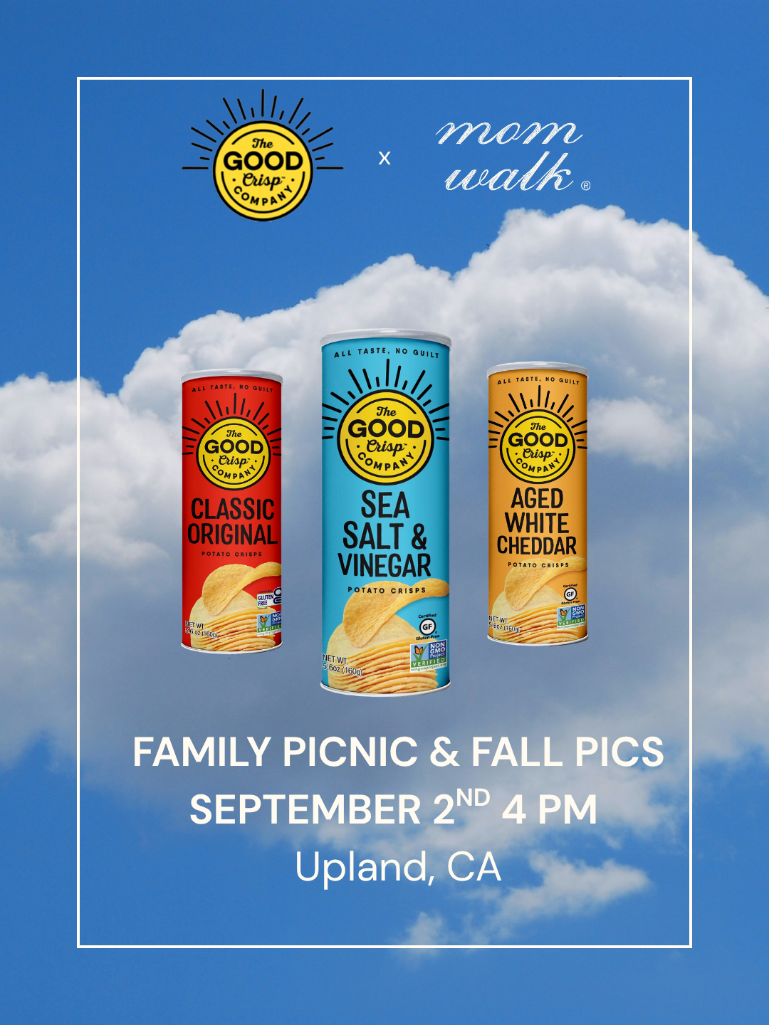 Family Picnic and Fall Pics Sponsored by Good Crisp at McCarthy park