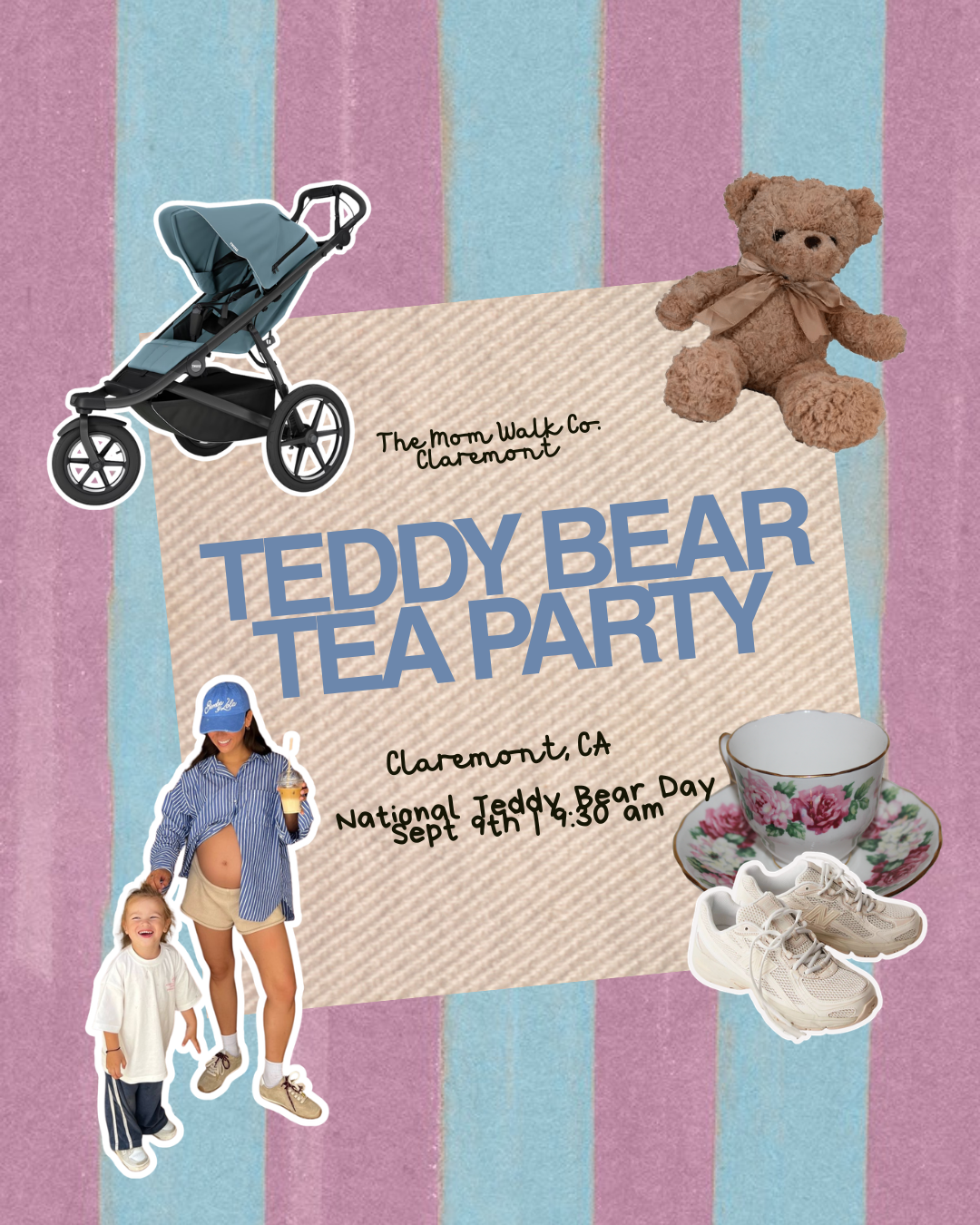 Teddy Bear Tea Party & Park Playdate! at June Vail Park