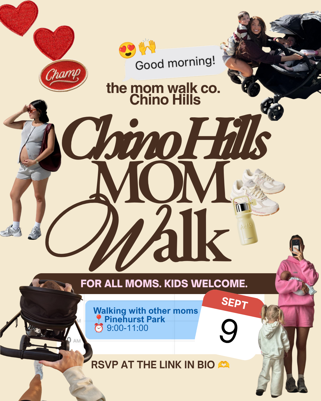 Mom Walk + Park Play at Pinehurst Park